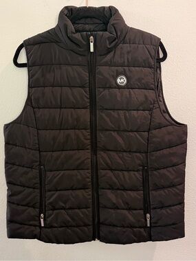 Michael Kors Women’s  Black Quilted Puffer Vest